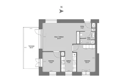 Visual presentation of the listing