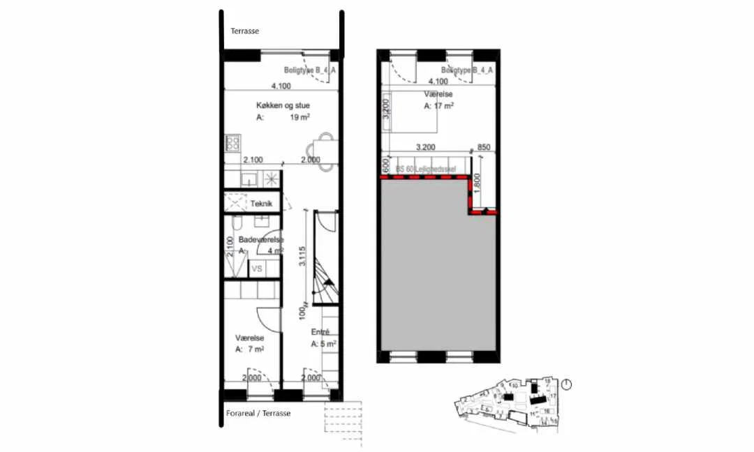 Visual presentation of the listing