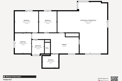 Visual presentation of the listing