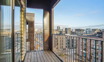 Fri udsigt til Fælleden fra egen tagterrasse - Else Alfelts Vej, København S - 3