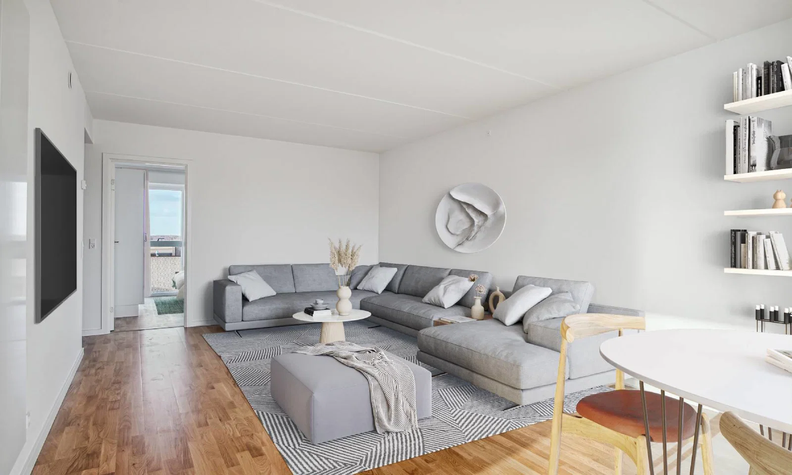 Visual presentation of the listing