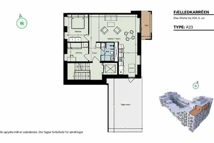 Visual presentation of the listing