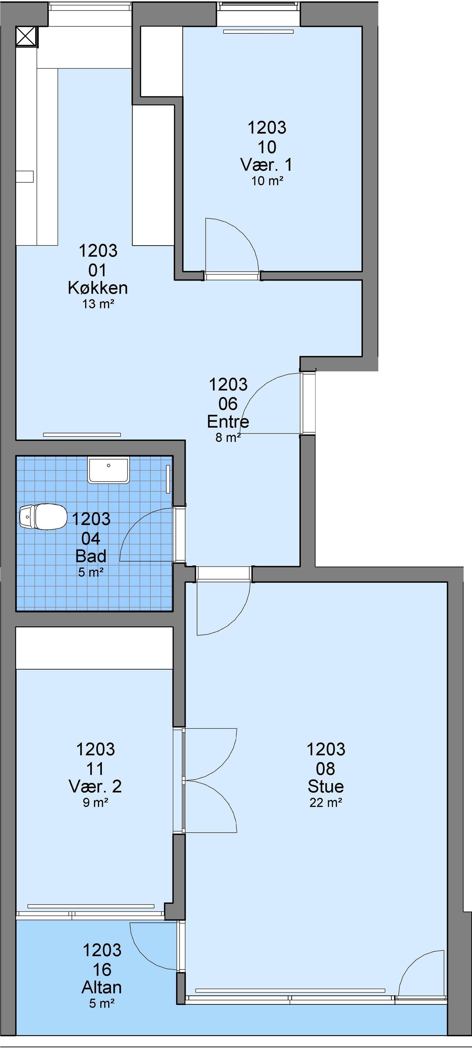 Visual presentation of the listing