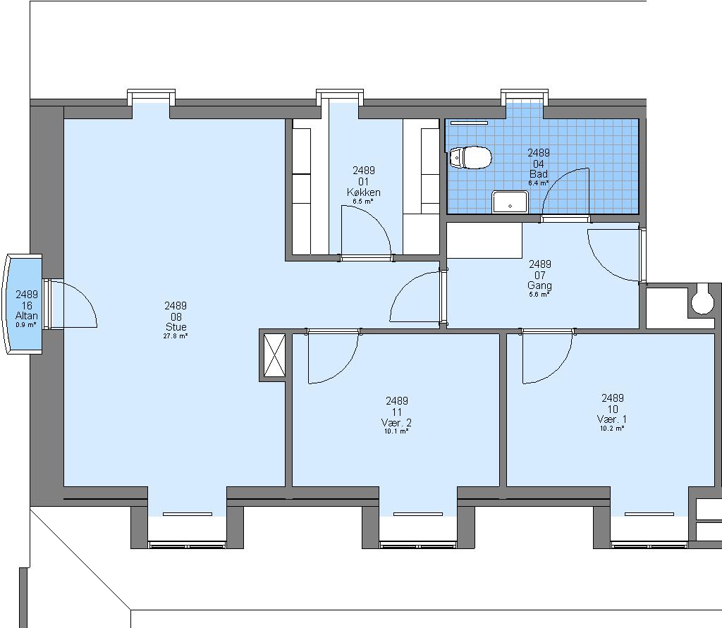Visual presentation of the listing