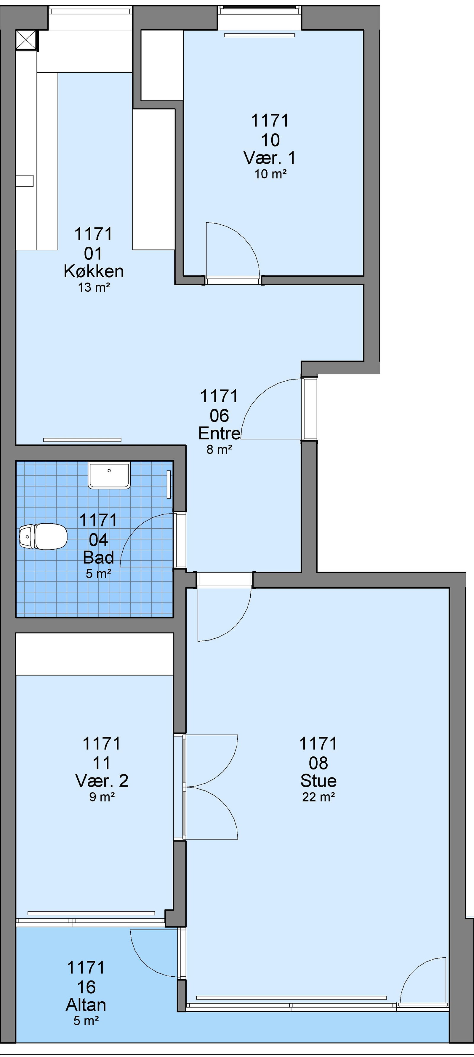 Visual presentation of the listing