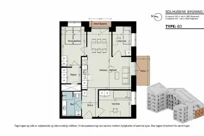 Visual presentation of the listing