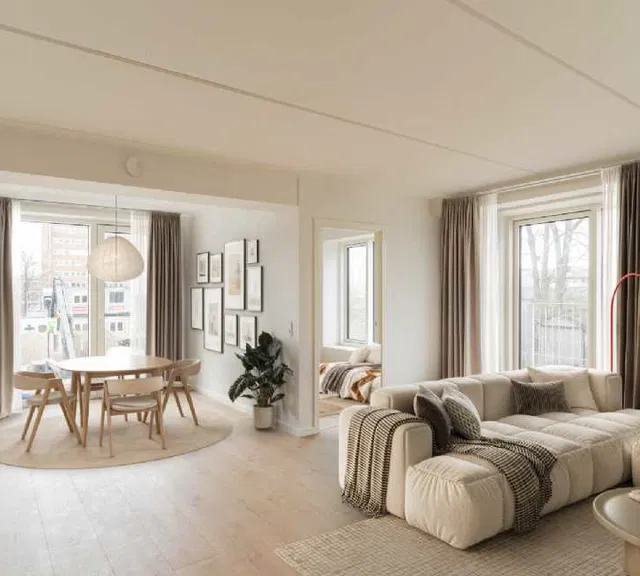 apartment Moderne 4 vær. med praktisk indretning samt dejlig altan