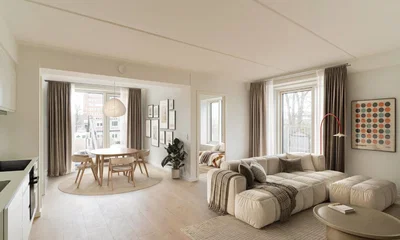 Moderne 4 vær. med praktisk indretning samt dejlig altan - Grusgraven, Bagsværd - 4
