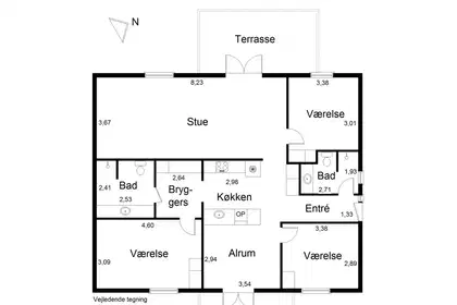 Visual presentation of the listing