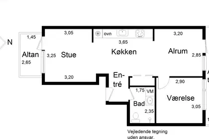 Visual presentation of the listing