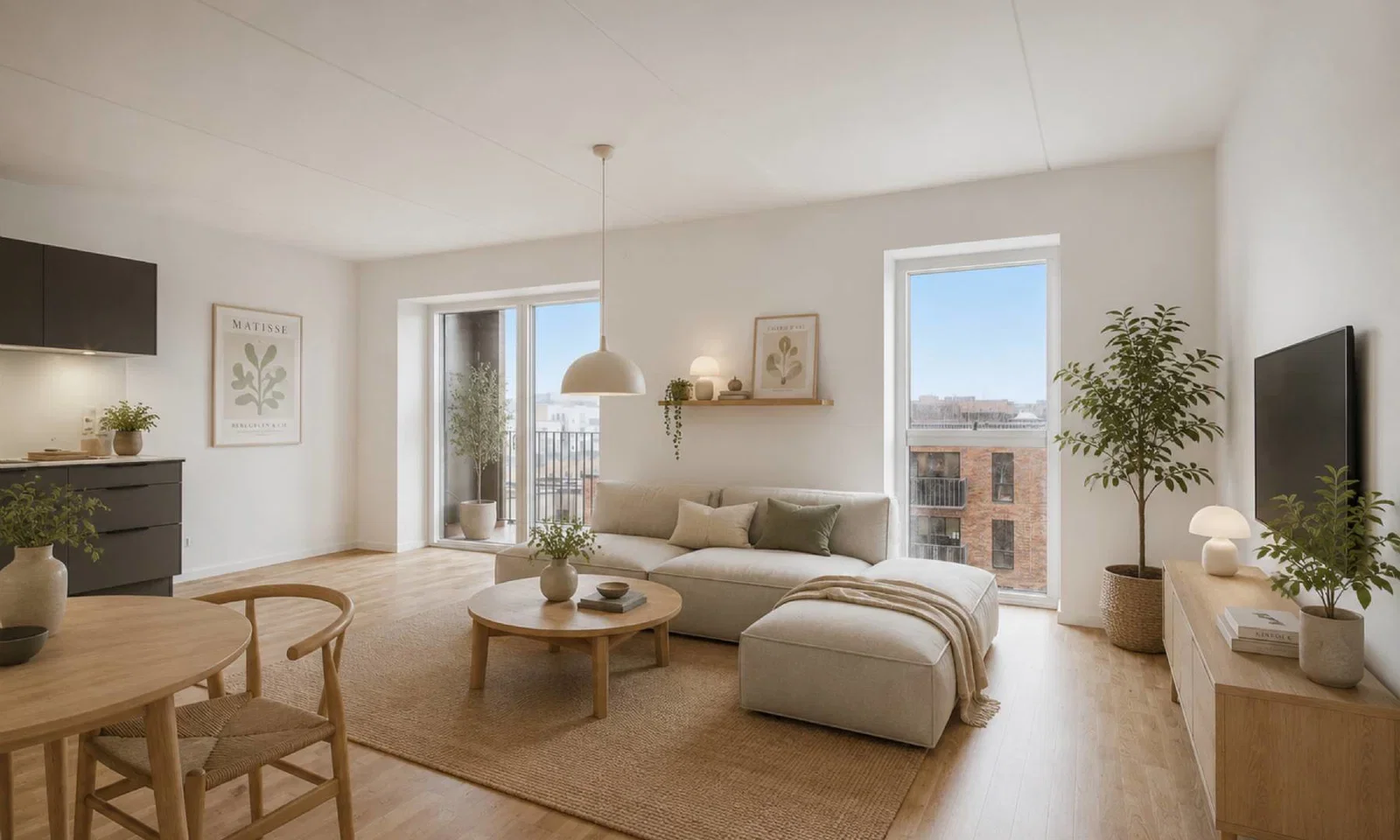 Visual presentation of the listing