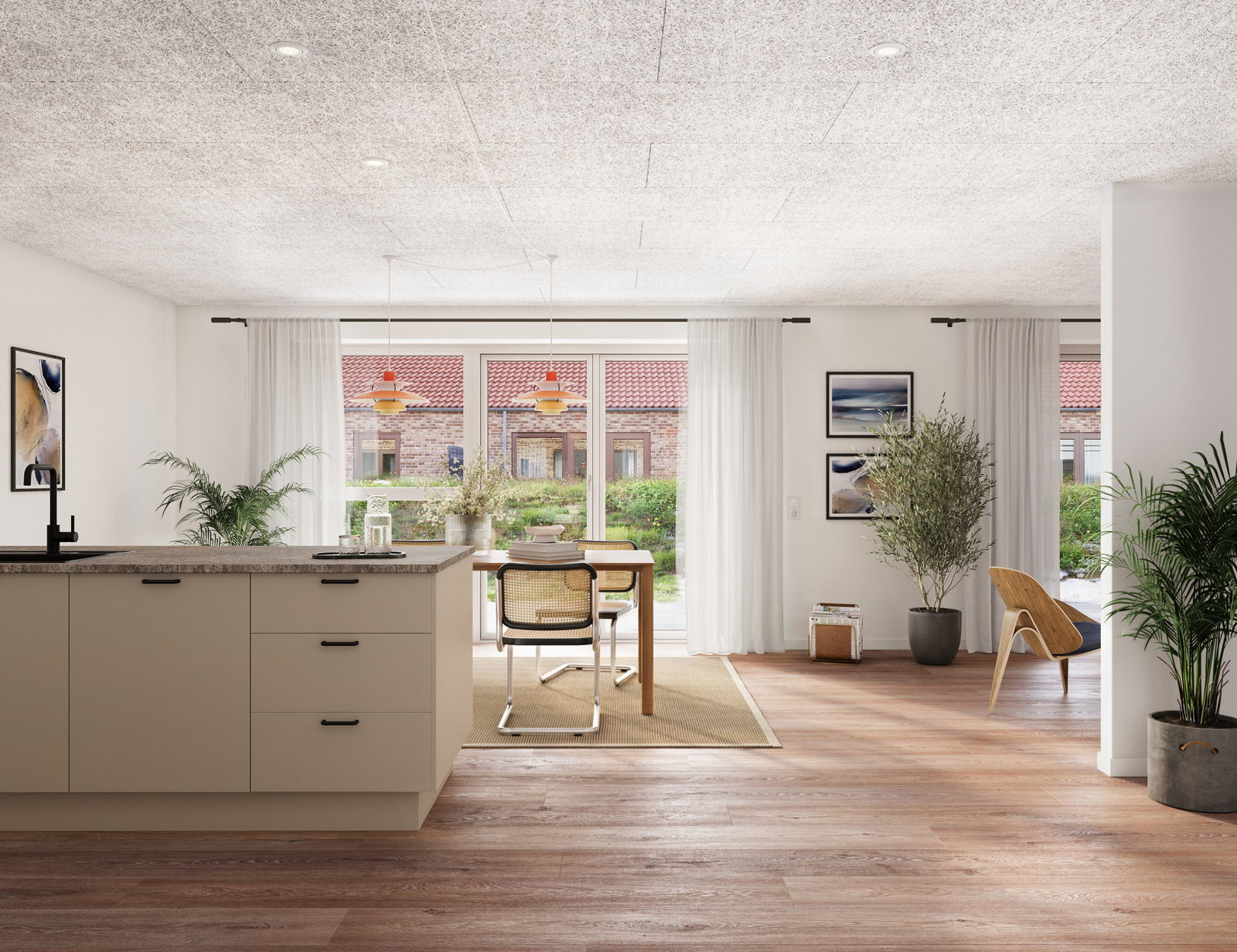 Visual presentation of the listing