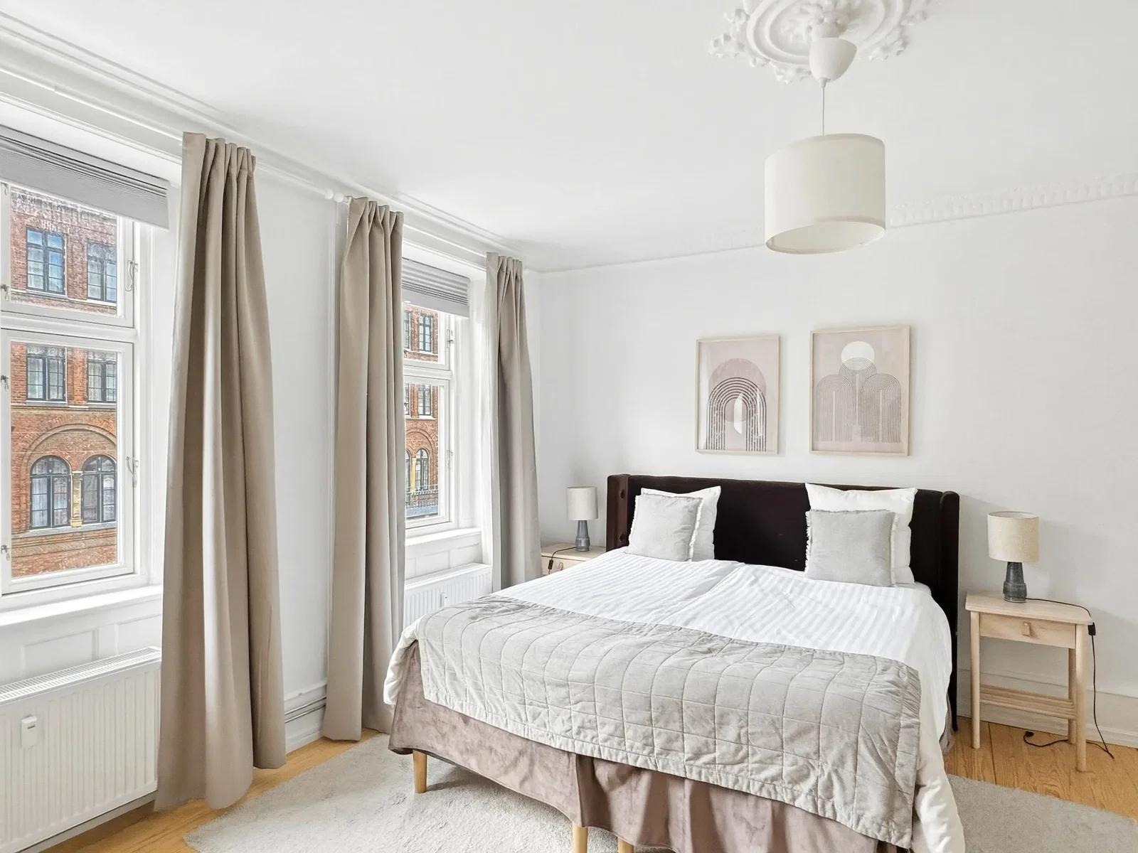 Visual presentation of the listing