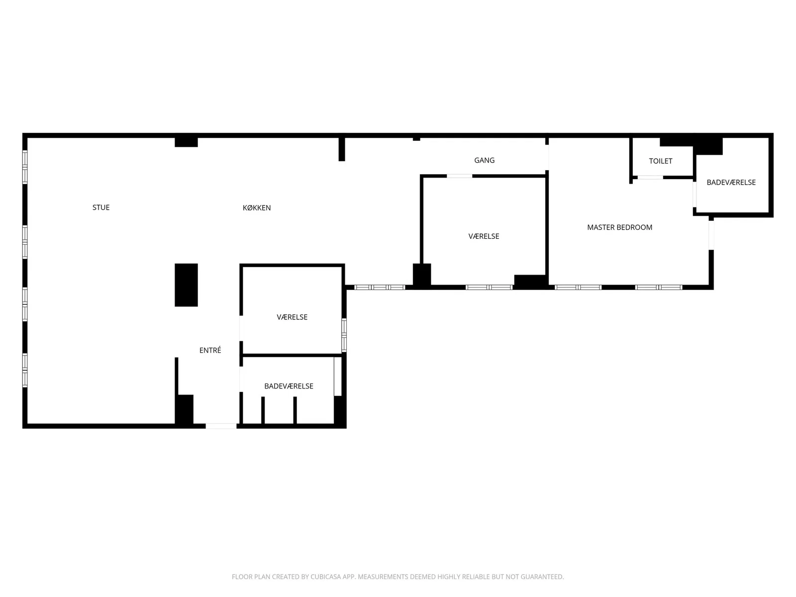 Visual presentation of the listing