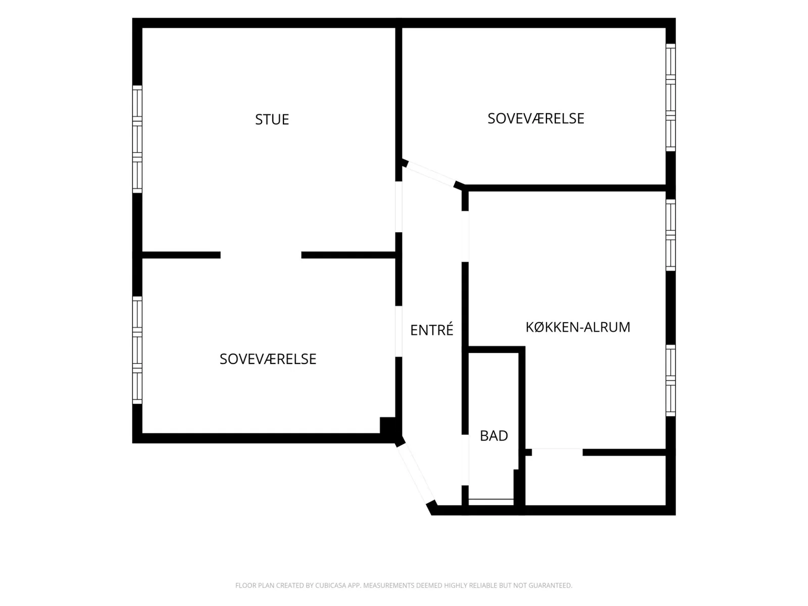 Visual presentation of the listing