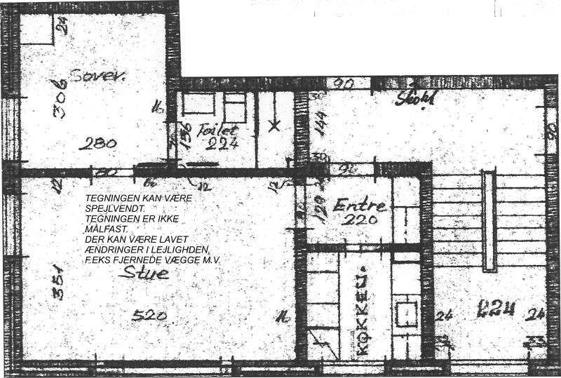 Visual presentation of the listing
