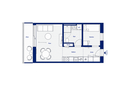 Visual presentation of the listing