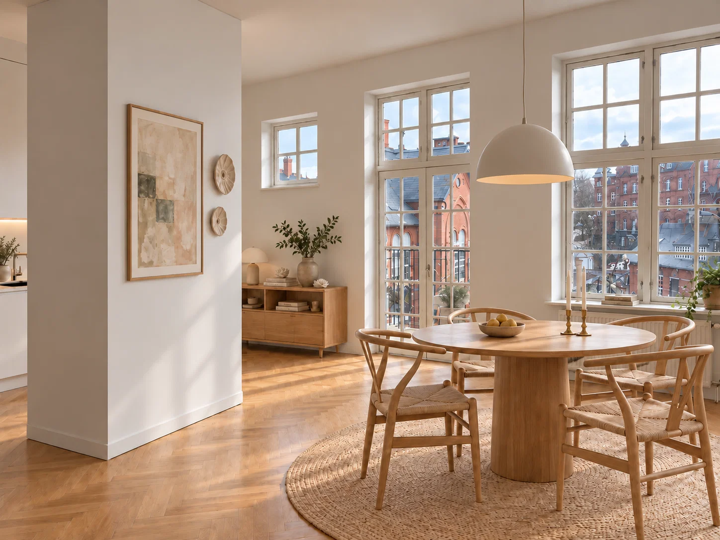 Visual presentation of the listing