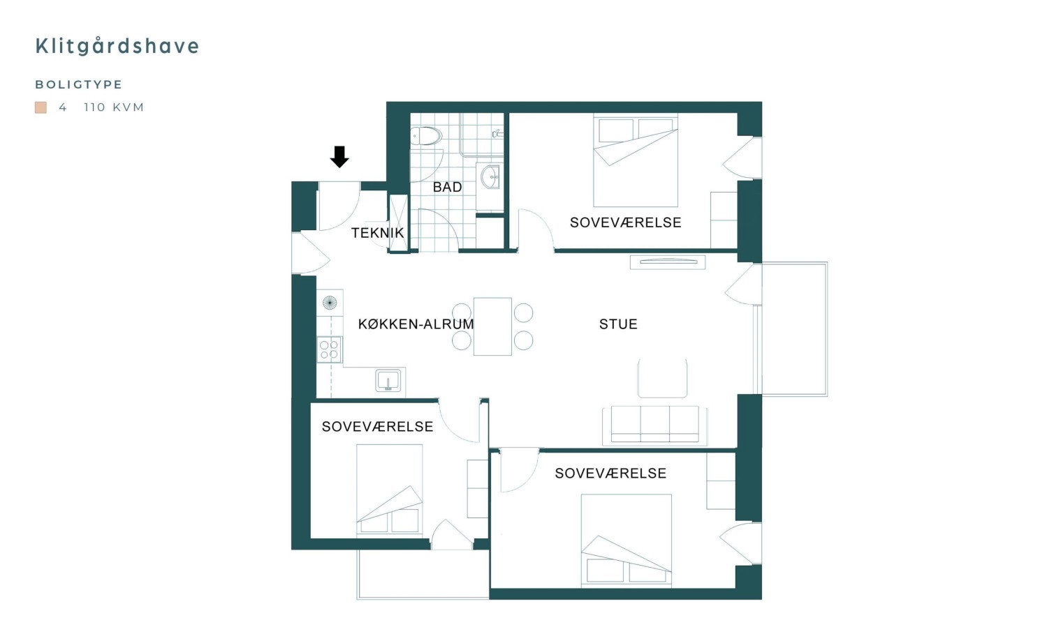 Visual presentation of the listing