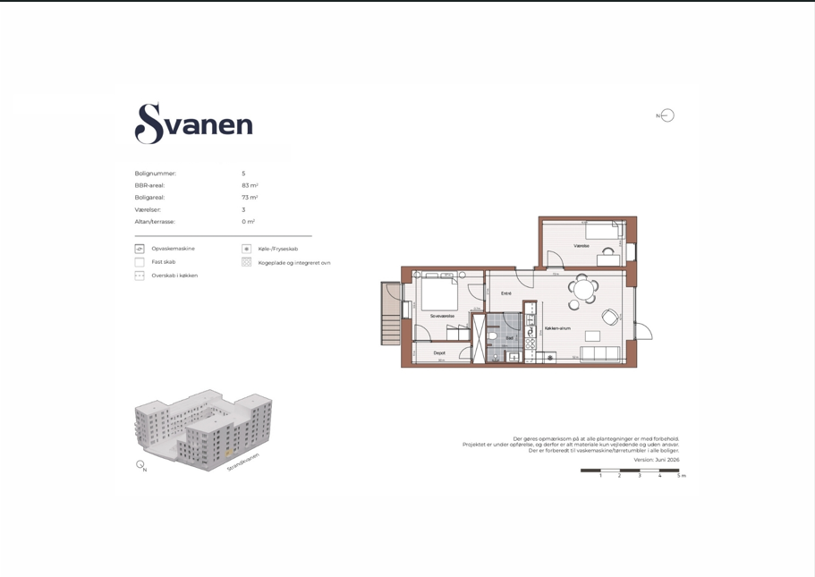Visual presentation of the listing