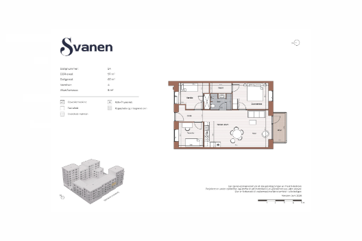 Visual presentation of the listing