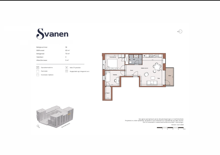 Visual presentation of the listing