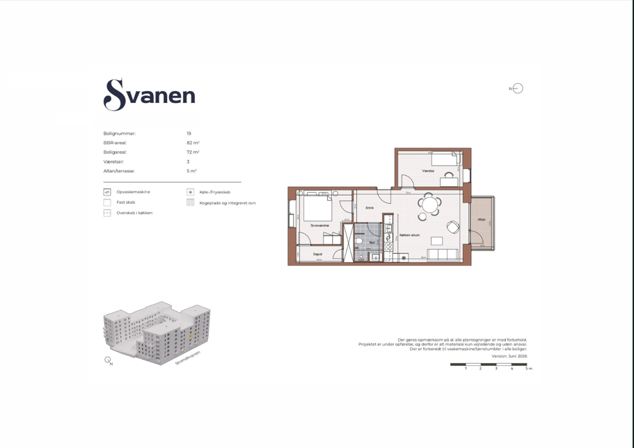 Visual presentation of the listing
