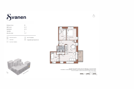 Visual presentation of the listing