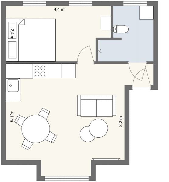 Visual presentation of the listing