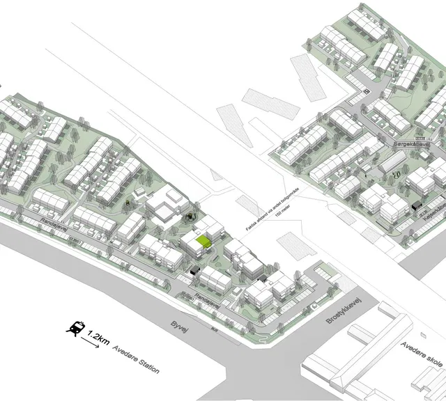 apartment Punkthus i moderne bofællesskab
