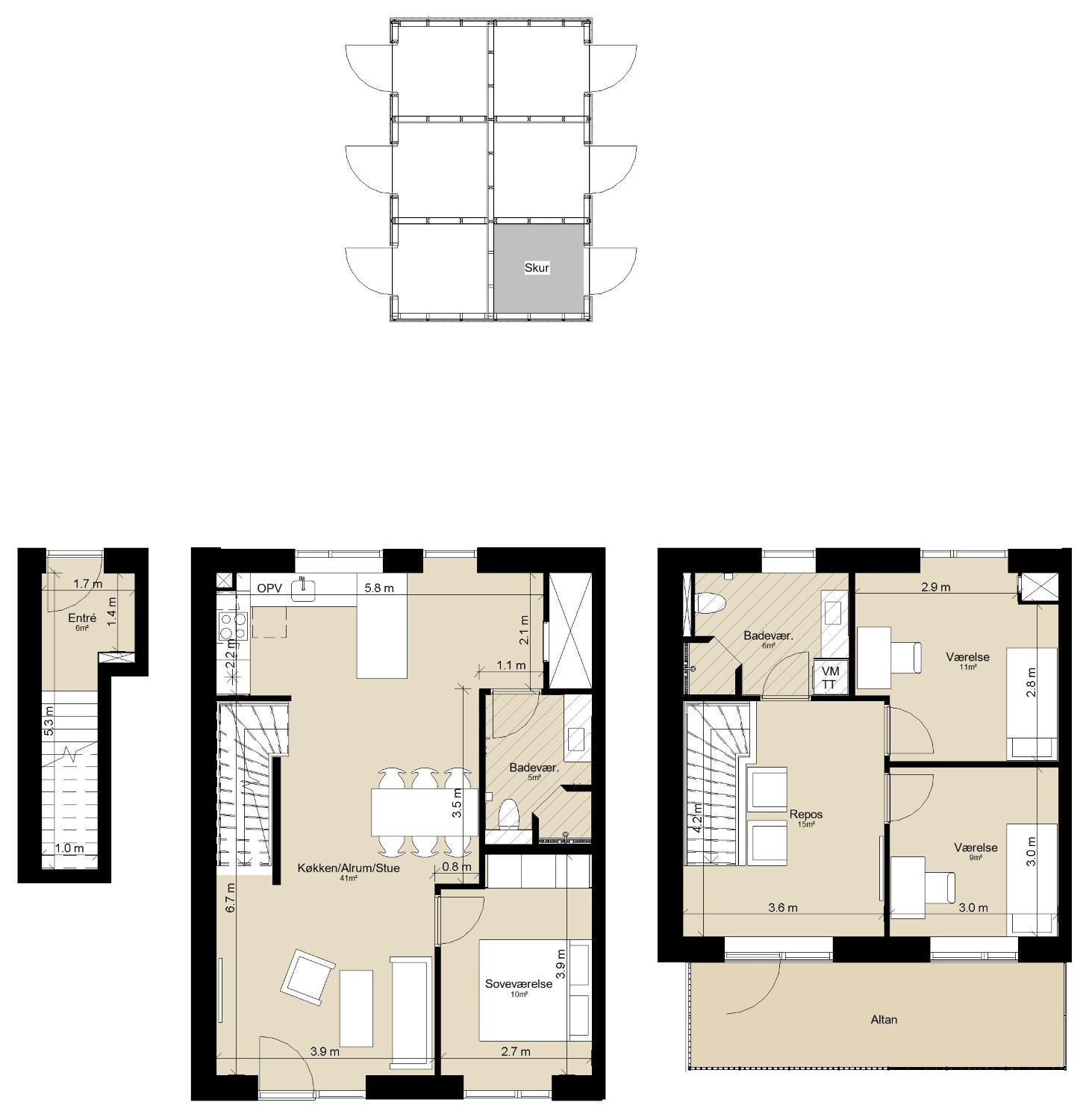Visual presentation of the listing