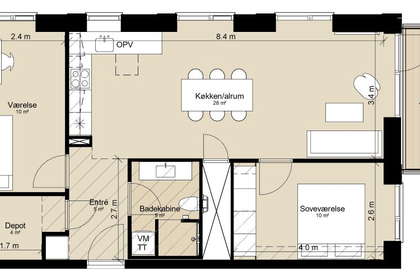 Visual presentation of the listing