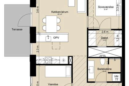 Visual presentation of the listing