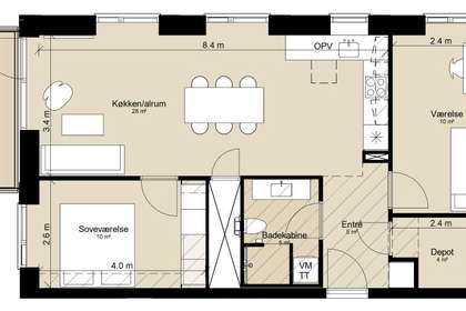 Visual presentation of the listing
