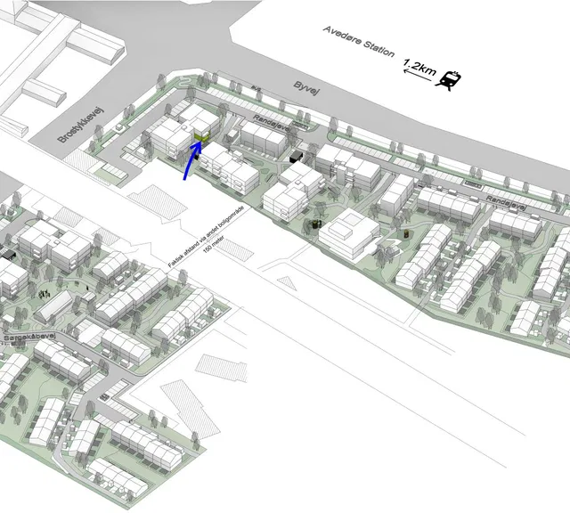 apartment Point Blocks in a Modern Cohousing Community