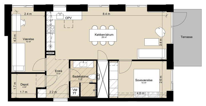 Point Block in a Modern Cohousing Community - Randøjevej, Hvidovre - 0