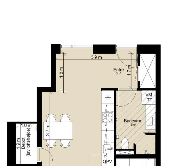 apartment Generational Home in a Modern Co-housing Community