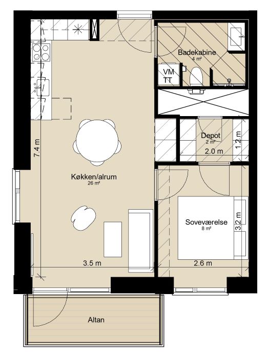 Point Blocks in a Modern Cohousing Community - Randøjevej, Hvidovre - 0