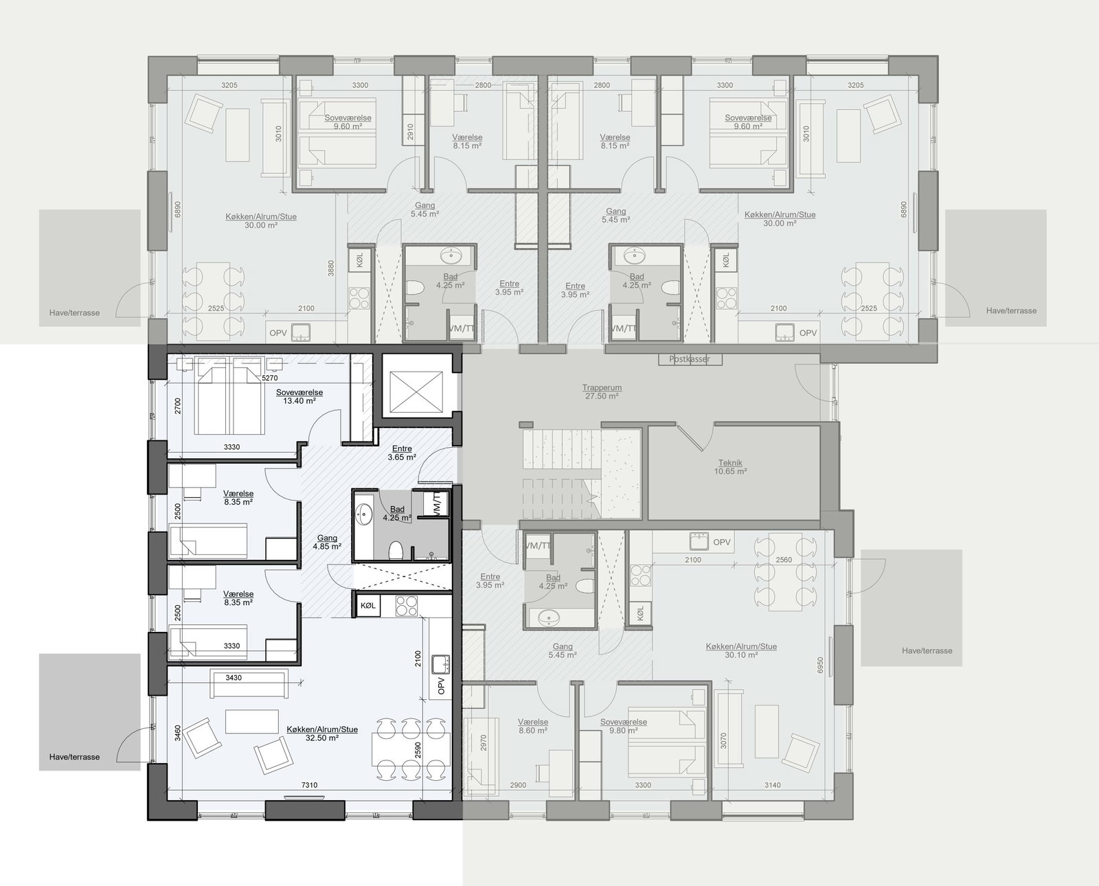 apartment Lejlighed i moderne bofællesskab