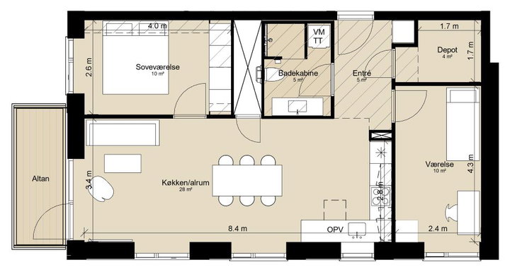 Point Block in a Modern Cohousing Community - Randøjevej, Hvidovre - 0