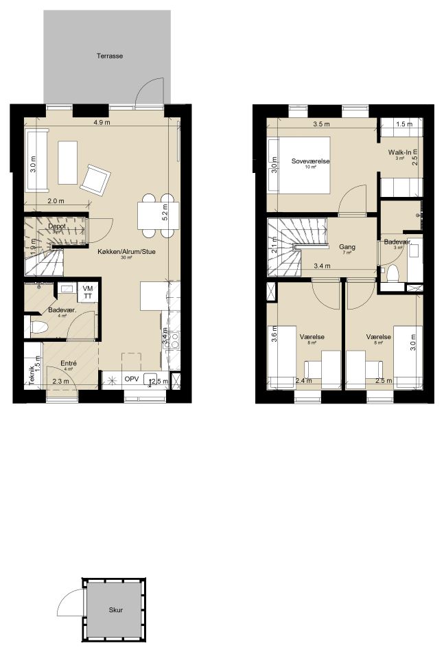 Visual presentation of the listing