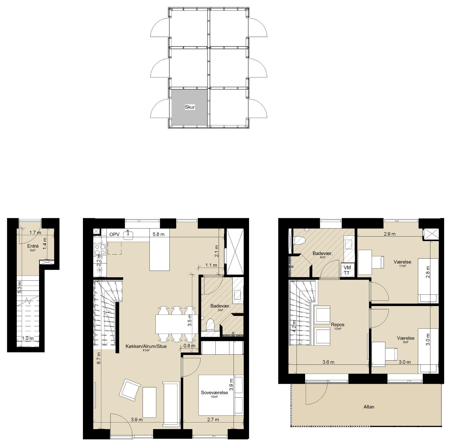 Visual presentation of the listing
