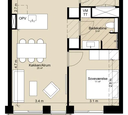apartment Balcony House in a Modern Cohousing Community
