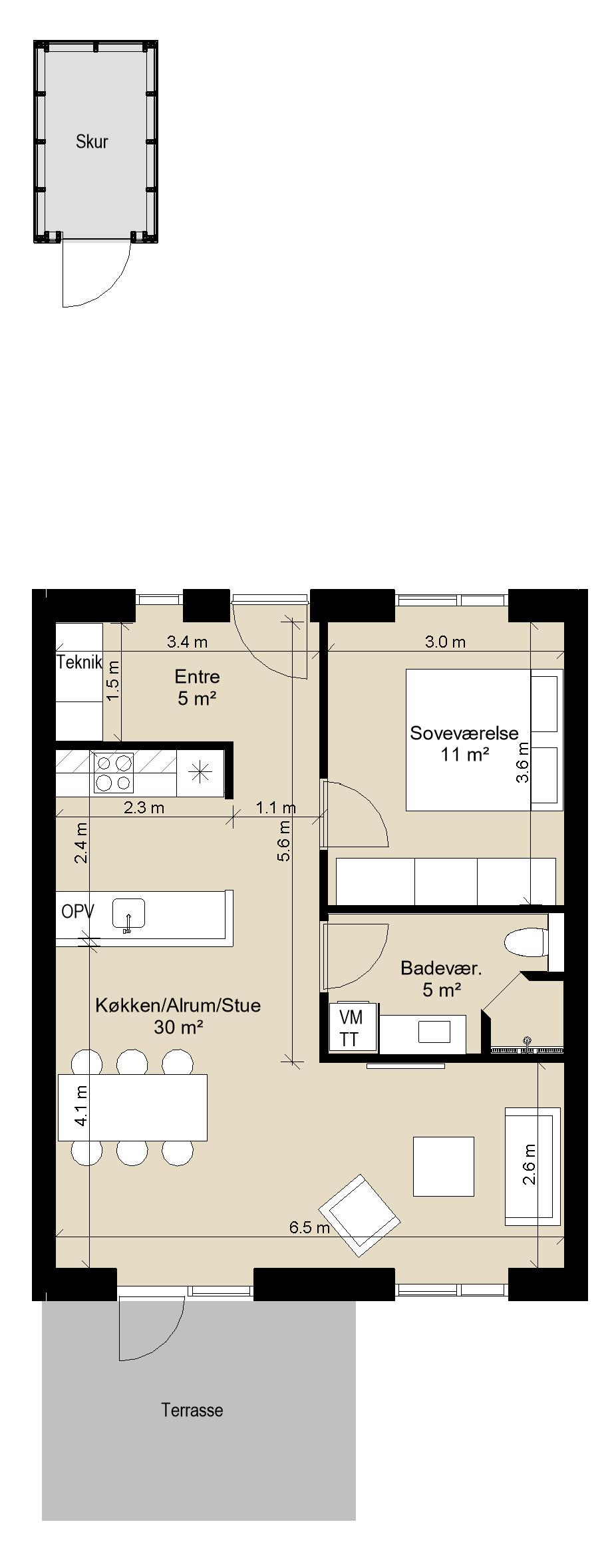 Visual presentation of the listing