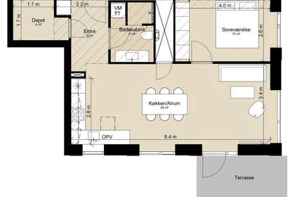 Visual presentation of the listing