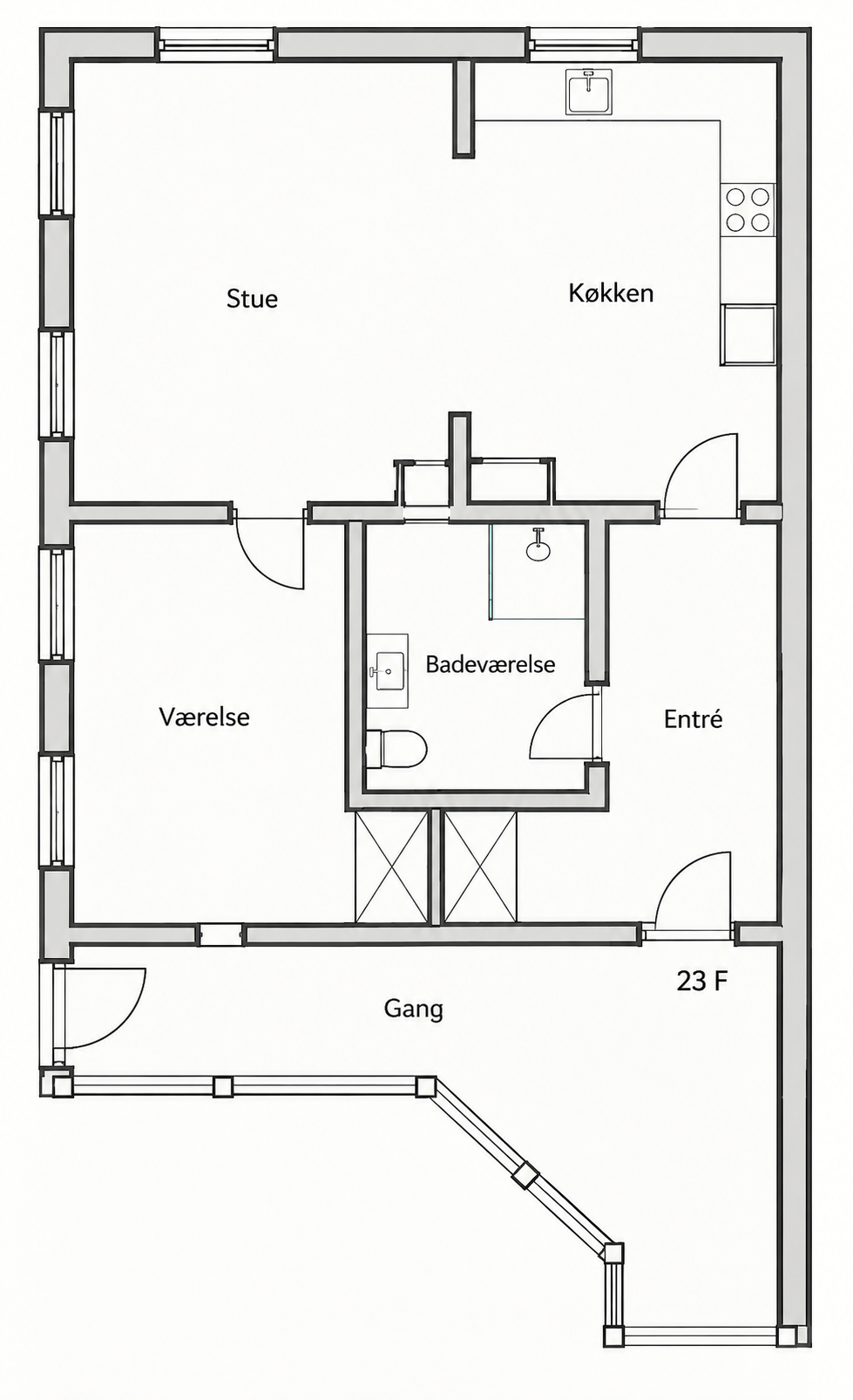Visual presentation of the listing