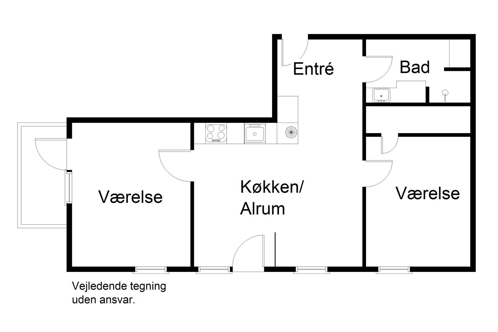 Visual presentation of the listing