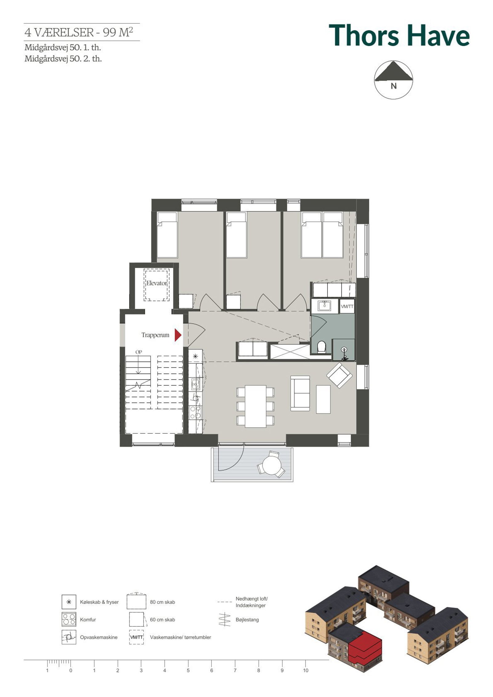 Visual presentation of the listing
