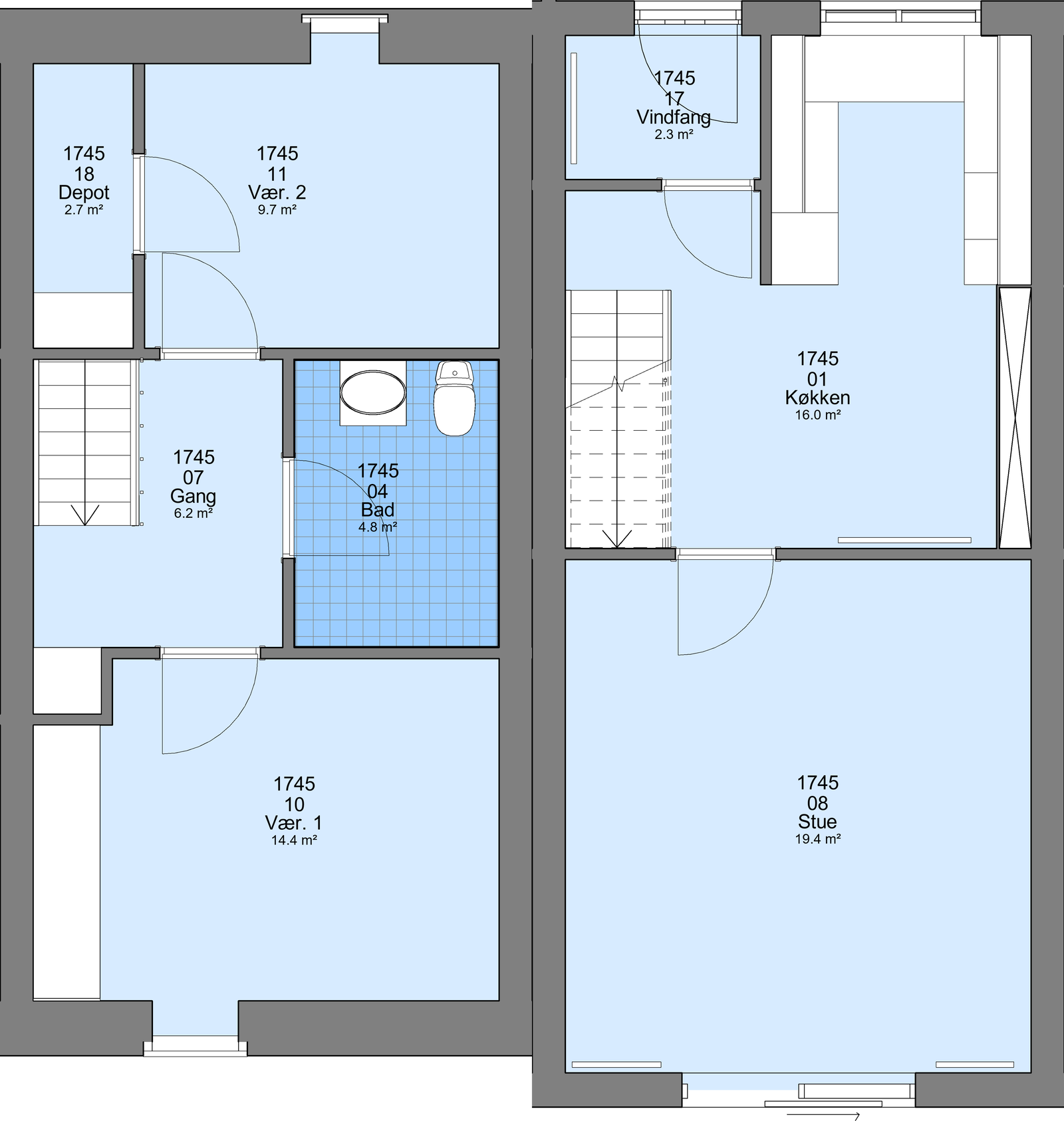 Visual presentation of the listing
