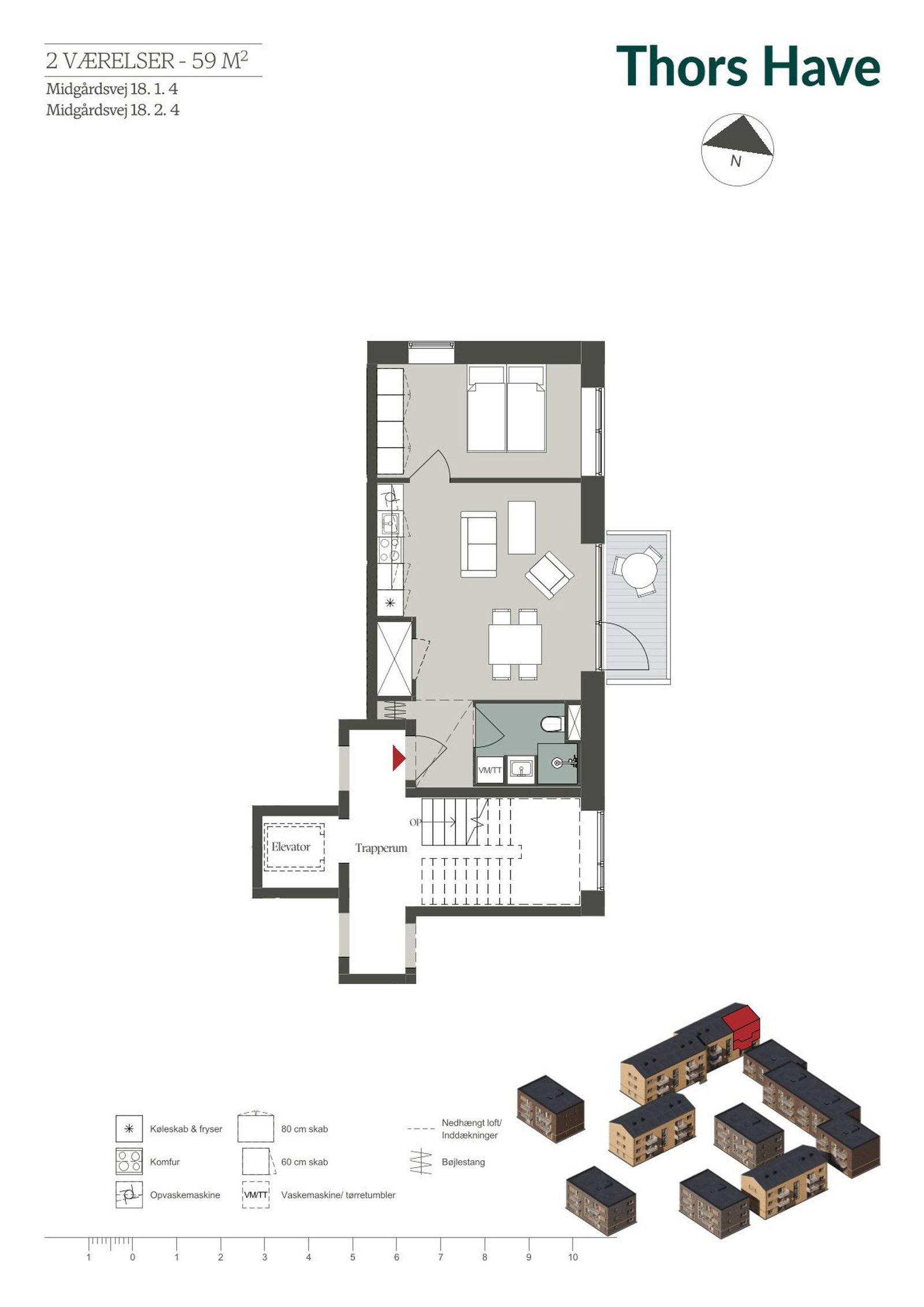 Visual presentation of the listing